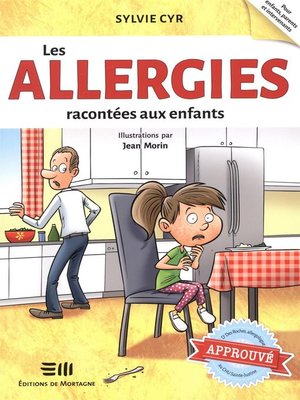 cover image of Les allergies racontées aux enfants